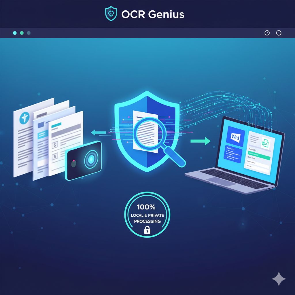 OCR Genius Application Flow